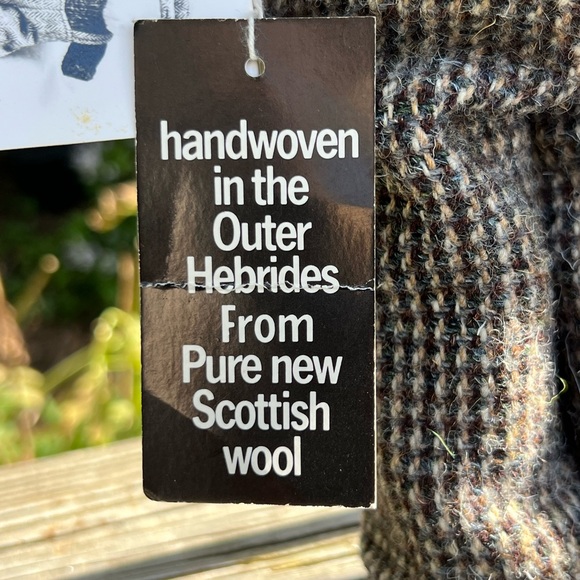 Vintage Harris Tweed Isle of Lewis Scotland Bear RAEBHAT Originals Preowned 1982 - Picture 5 of 16